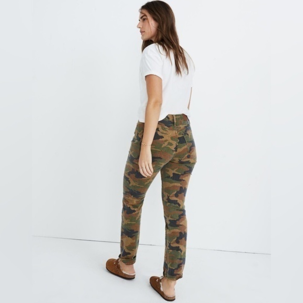 Madewell The High-Rise Slim Boyjean in Cottontail Camo Women's Size 27
